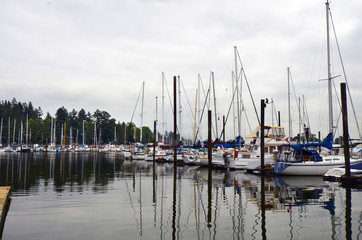 Obraz premium Vancouver Marina