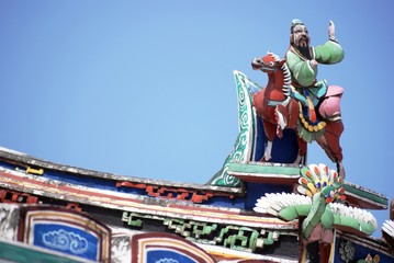Fototapeta na wymiar Świątynia Cheng Hoon Teng