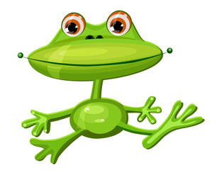 green frog funny