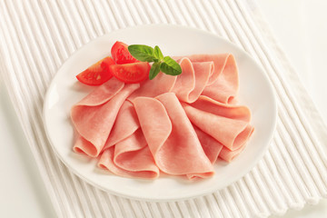 Sliced ham