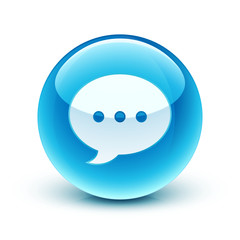 icône conversation / speech bubble icon