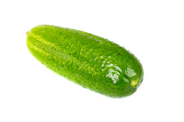 Cucumber isolated on white background.