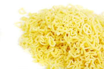 Close-up of italian pasta