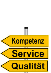 Service Qualit&auml;t Kompetenz