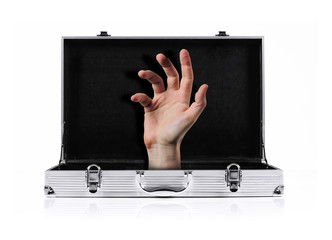 briefcase hand