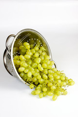 bunch of fresh grapes