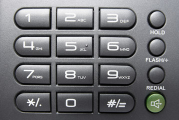 Obraz premium Telephone Keypad , business background