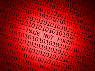 Error 404 - page not found