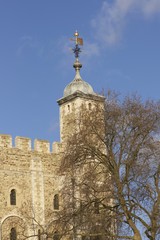 Tower of London. Historic fortress in England