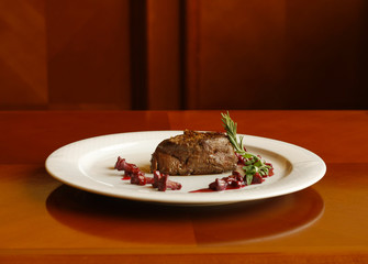 Baked sirloin