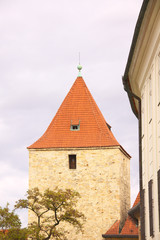 Obraz premium Old Prague city view - old buildings