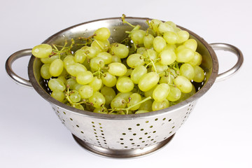 bunch of fresh grapes