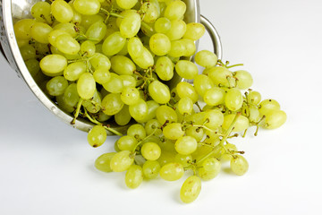 bunch of fresh grapes