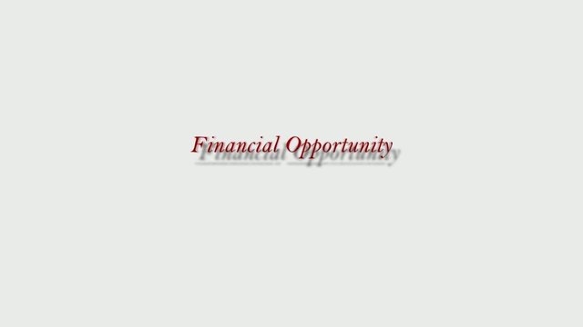 financial opportunity