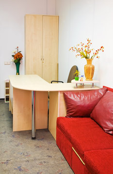 interior of office room