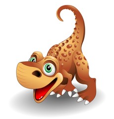 Dinosauro Cucciolo-Baby Dinosaur-2-Vector