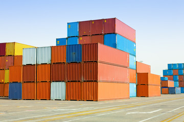 Fototapeta premium cargo containers
