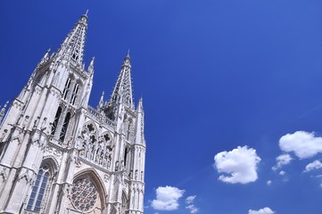 Fototapeta na wymiar Katedra w Burgos, Hiszpania.
