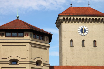 Türme des Münchner Isartors
