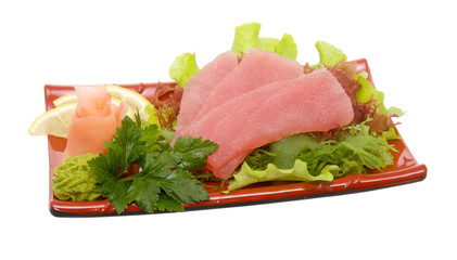 prepared and delicious sushi sashimi
