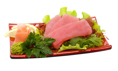 prepared and delicious sushi sashimi