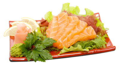 prepared and delicious sushi sashimi