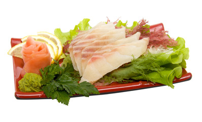 prepared and delicious sushi sashimi