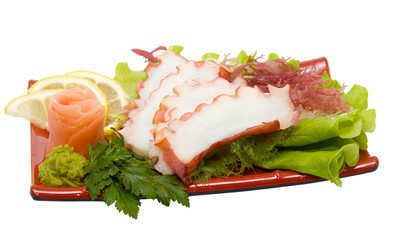 prepared and delicious sushi sashimi