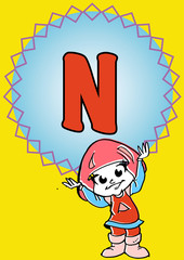 N - alphabet
