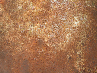 Grunge rusty metal plate texture