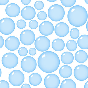 seamless vector bubbles texture