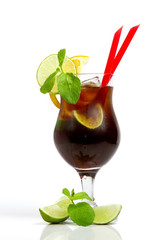 Cold alcohol drink
