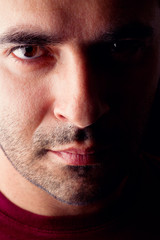 Obraz premium male man with serious look