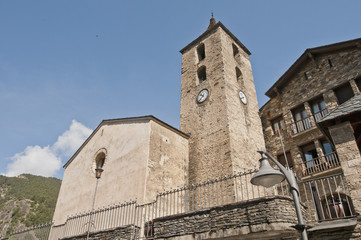 Sant Corneli y Sant Cebria at Ordino, Andorra