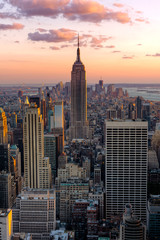 Naklejka premium Nowy Jork Empire State Building