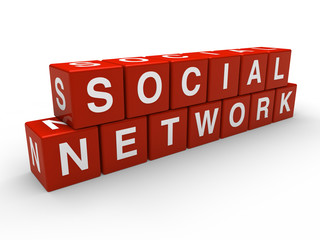 3d network social cube