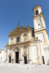 Fototapeta na wymiar Gaggiano (Milan), historic church