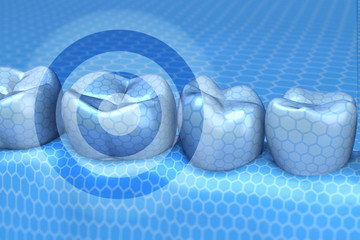 Teeth focus