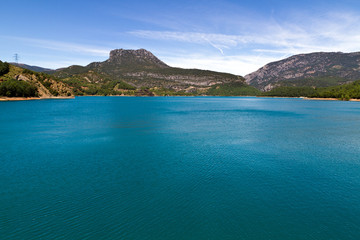 Obraz premium Embalse de Les Escales