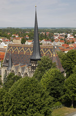 Fototapeta premium Petrikirche Mühlhausen (Thüringen)