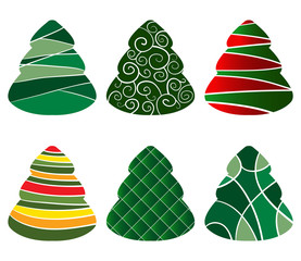 Christmass trees collection