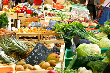 Fruits et L&eacute;gumes du march&eacute;