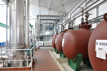 Chemical industrie // Chemiebetrieb innen