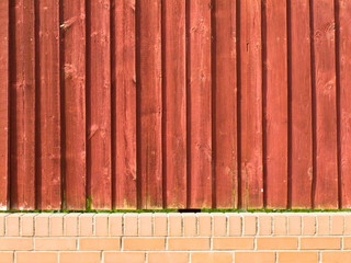 wooden wall