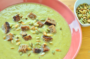 Zucchini soup