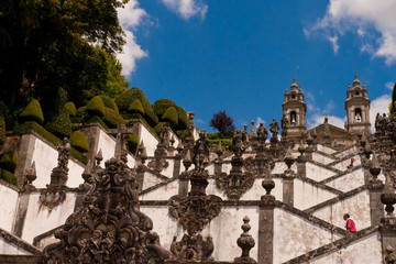 Fototapeta na wymiar Braga Church in Portugal
