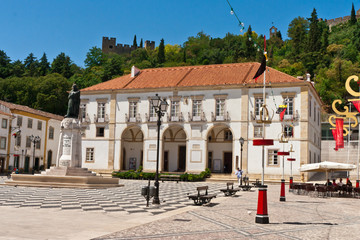Naklejka premium Tomar Old Town in Portugal