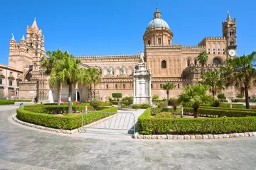 Fotobehang Kathedraal van Palermo, Sicilië © vvoe