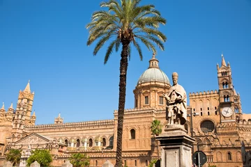 Foto op Canvas Kathedraal van Palermo, Sicilië © vvoe