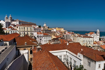 Fototapeta premium Lisbon Cityscape View and Landscape